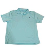 Polo Ralph Lauren Performance Polo Shirt Mens 1XB Teal Golf Activewear - €12,85 EUR