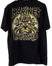 United States Marine Corps T-shirt Unisex Size Large Black 7.62 Design SS - £13.58 GBP