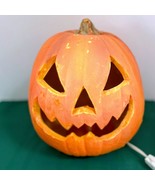 Vintage 1993 Trendmasters Light Up Foam Pumpkin Jack O&#39; Lantern On/Off S... - $290.88 MXN