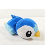 Pokemon Piplup Pokemon Center 6&quot; Laying Slideing Plush 2016 SOME WEAR ST... - €12,95 EUR