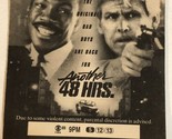 Another 48 Hours Tv Guide Print Ad Eddie Murphy Nick Nolte TPA18 - $5.93