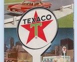 Texaco Georgia Southeastern United States Road Map Rand McNally 1963 - £9.47 GBP