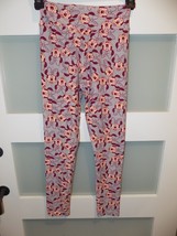 Lularoe Disney Minnie Mouse Gray Leggings Size Tween NWOT - $20.24