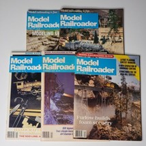 5 Issues Model Railroader Magazine 1981 Apr &amp; May 1982 Oct &amp; Dec 1984 Ap... - $13.55