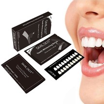 Charcoal Teeth Whitening Strips Dental Bleaching Kit Oral Hygiene Care Paste - £14.34 GBP+