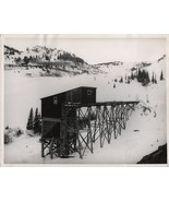Silver Mine Winter Locked In Colorado Rockies Ore Sorting House 8 x 10 P... - £10.40 GBP