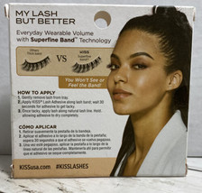 Kiss My Lash But Better No Fillers Day To Day Lash 82740 KMBB02 New In Box - $9.89