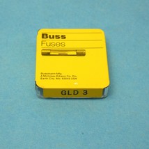 Bussmann GLD-3 Fast-acting Fuse Class 1/4&quot; x 1 1/4&quot; 3 Amps 125 VAC Qty 5 - £8.25 GBP