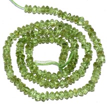 Natural Peridot Smooth Button Beads 13.5 inch Briolette Loose Gemstone Jewelry - £5.49 GBP