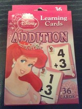 Disney Princess Math Addition Add Learning Cards Numbers Genuine NEW - £5.23 GBP