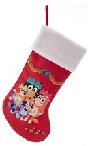 Bluey Kurt Adler 19 Inch Family Party Christmas Stocking, Red - $18.70
