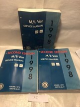1998 GMC SAFARI &amp; ASTRO VAN ML VAN M L Service Shop Repair Manual Set 1s... - $34.65