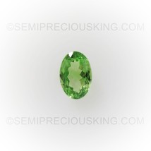 Natural Tsavorite Oval Facet Cut 6X4 mm Bright Green Color VVS Clarity Green Gar - £75.01 GBP