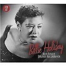 Billie Holiday : Her Finest Studio Recordings CD 3 discs (2009) Pre-Owned - £11.94 GBP
