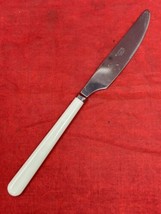 Imperial Dinner 8” Knife White Handle Vintage Flatware Silverware - $4.94