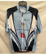 Hincapie Cycling Jersey Blue White Ride the Rockies Men’s XL - $356.37 MXN