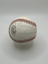 Mamie Peanut Johnson Autographed Baseball 1ST WOMEN IN NEGRO LEAGUES JSA... - $186.78