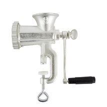 CHARD HG-8, #8 Hand Grinder, Silver, Tin-Coated Cast Iron - $49.96