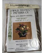 NEW Wild Thymes Pattern Wool Creation Kit May Basket #509 Block of month... - $910.07 MXN