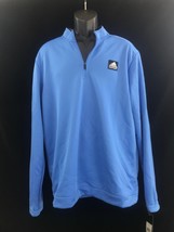 Adidas Equipment Golf 1/4 zip Pullover Baby Blue L New ADVR0824 - $31.49