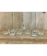 Set 10 ~ Libbey Bubble Bottom Juice Glasses Tumblers 8 oz - £45.55 GBP