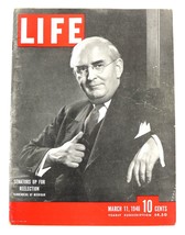 ORIGINAL Vintage Mar 11 1946 Life Magazine Arthur Vandenberg - £19.70 GBP
