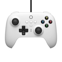 (White) 8Bitdo Ultimate Wired Controller, Usb Wired Controller For, And Switch. - £30.84 GBP