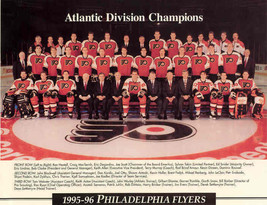 1995-96 PHILADELPHIA FLYERS 8X10 PHOTO HOCKEY NHL PICTURE CHAMPS - £3.90 GBP