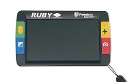 Freedom Scientific RUBY Handheld Video Magnifier Low Vision Aid Case Box READ image 4