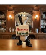 1950s Red Wing Pottery Hamm's Beer Bear Ceramic Coin Bank Pristine Condi... - $1,088.99