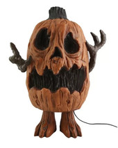 Haunted Living 13&quot; Animated Talking Jack-O-Lantern Pumpkin Tabletop LED ... - $49.45