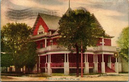 Elks Club House Fond Du Lac Wisconsin WI 1911 DB Postcard - £3.05 GBP