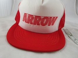 Arrow Red Snapback Hat Foam Mesh Capital - $21.95