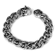 TK1977 - High polished (no plating) Stainless Steel Bracelet with No Stone - $515.01 MXN