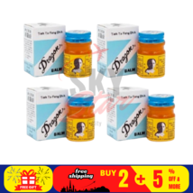 4 X New Tieh Ta Feng Shih Dragon Balm Ointment (Orange) 20g Free Shipping - $57.22
