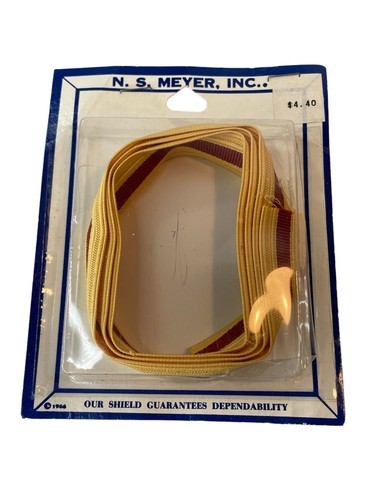 Viet Nam War 1966 Uniform Dress Cord Red Gold Original Package NS Meyer Inc - $14.87