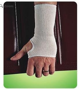 Wrist Support - Large Soft Knitted Beige Elastic. Slips on Easily to Pro... - $19.99