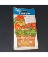 VTG NOS American Greetings Forget Me Not Thank You For the Shower Gift C... - £6.71 GBP