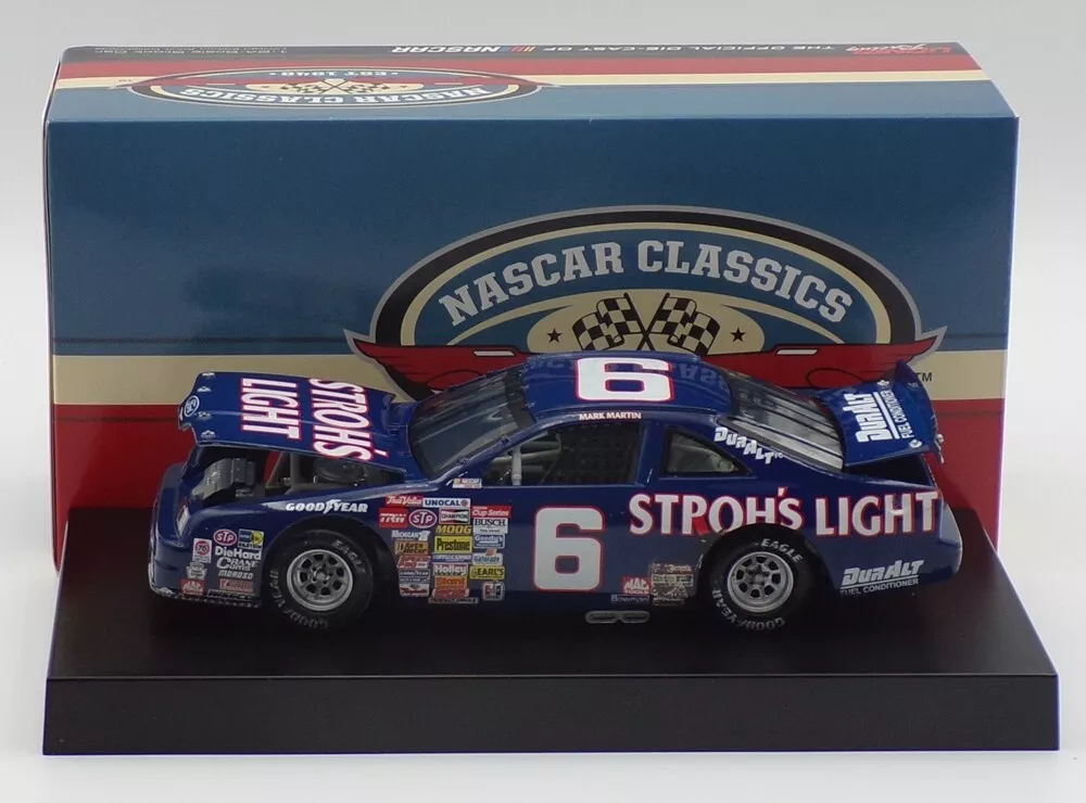 2023 MARK MARTIN #6 1989 Stroh&#39;s Light Rockingham First Win 1:24 804 - £100.76 GBP