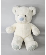 Russ Baby Melody Turn Key Musical Plush Blue Teddy Bear Russ Berrie Striped - $49.45