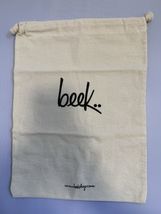 Beek Dust Bag – Natural Canvas Drawstring Storage Pouch | New Without Tags - $14.84