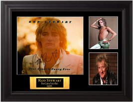 Rod Stewart Autographed Lp &quot;Foot Loose &amp; Fancy Free&quot; - £362.77 GBP