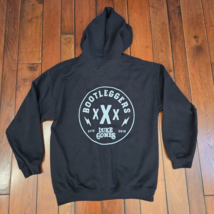 Luke Combs Bootleggers Member Hoodie Men’s L Full Zip Black Sweatshirt 2015 - $32.62