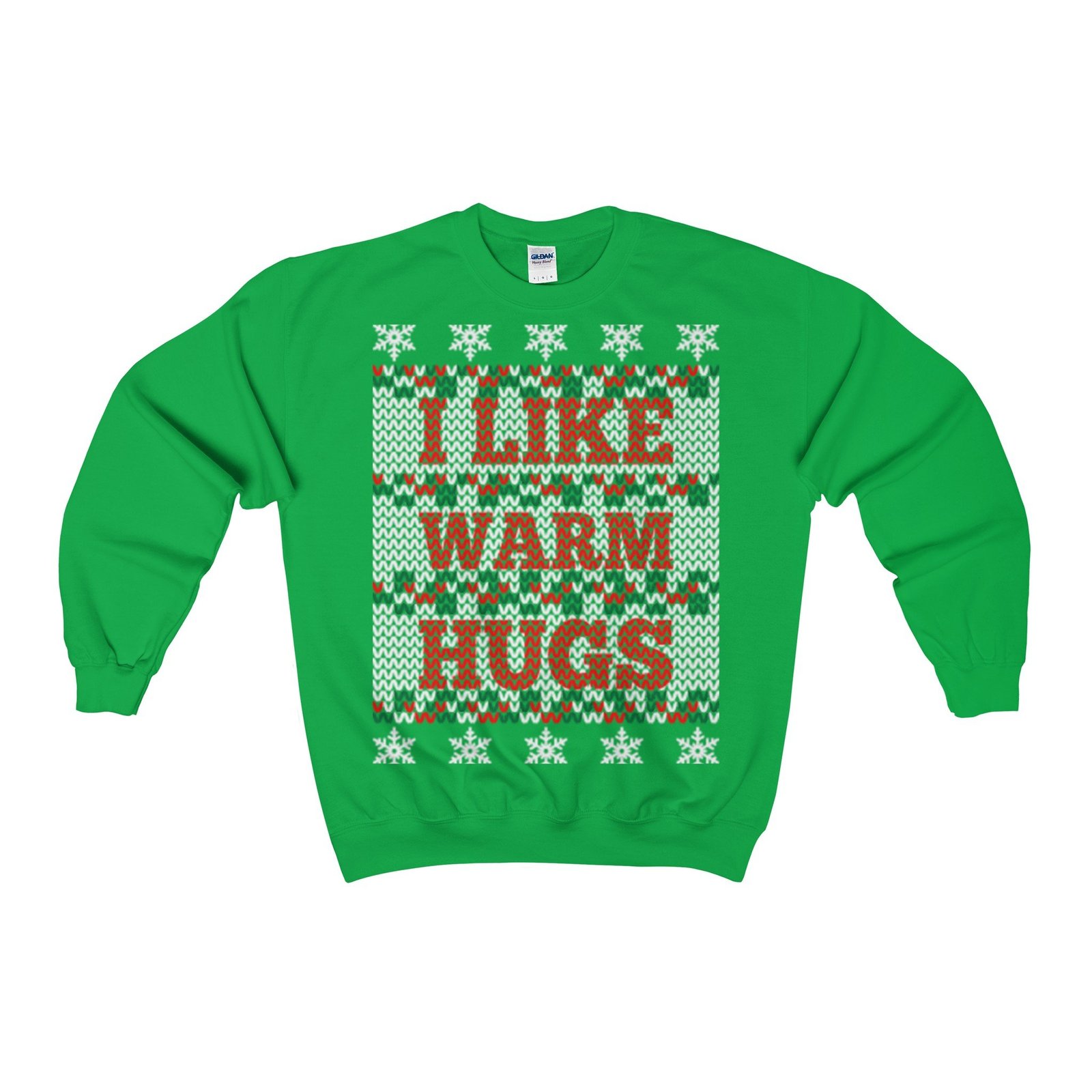 I like warm hugs ugly christmas sweatshirt xmas - $29.95 - $36.95