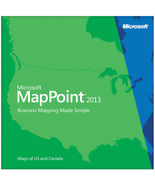 Microsoft MapPoint 2013 - 5 PC's - Digital Download - $15.00