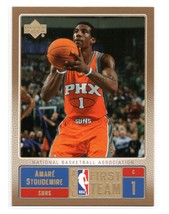 2007-08 Upper Deck First Edition Gold All NBA First Team Amare Stoudemire NM-MT - £9.56 GBP