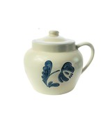 Pfaltzgraff Yorktowne 6.75&quot; Bean Pot with Lid One Handle  #70 USA Castle... - £23.64 GBP