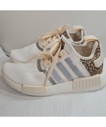 Adidas NMD R1 Cheetah Women’s Size 7.5 fz1018 cloud white leopard animal... - $85.00