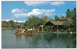 Florida Postcard Walt Disney Magic Kingdom Tom Sawyer Island - £2.31 GBP