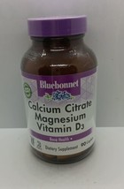 Bluebonnet Calcium Citrate Magnesium & Vitamin D3 90 Caplets - $19.78